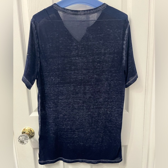 Express Mens Short Sleeve Split Shirt Henley
Navy/Blue - Picture 7 of 8